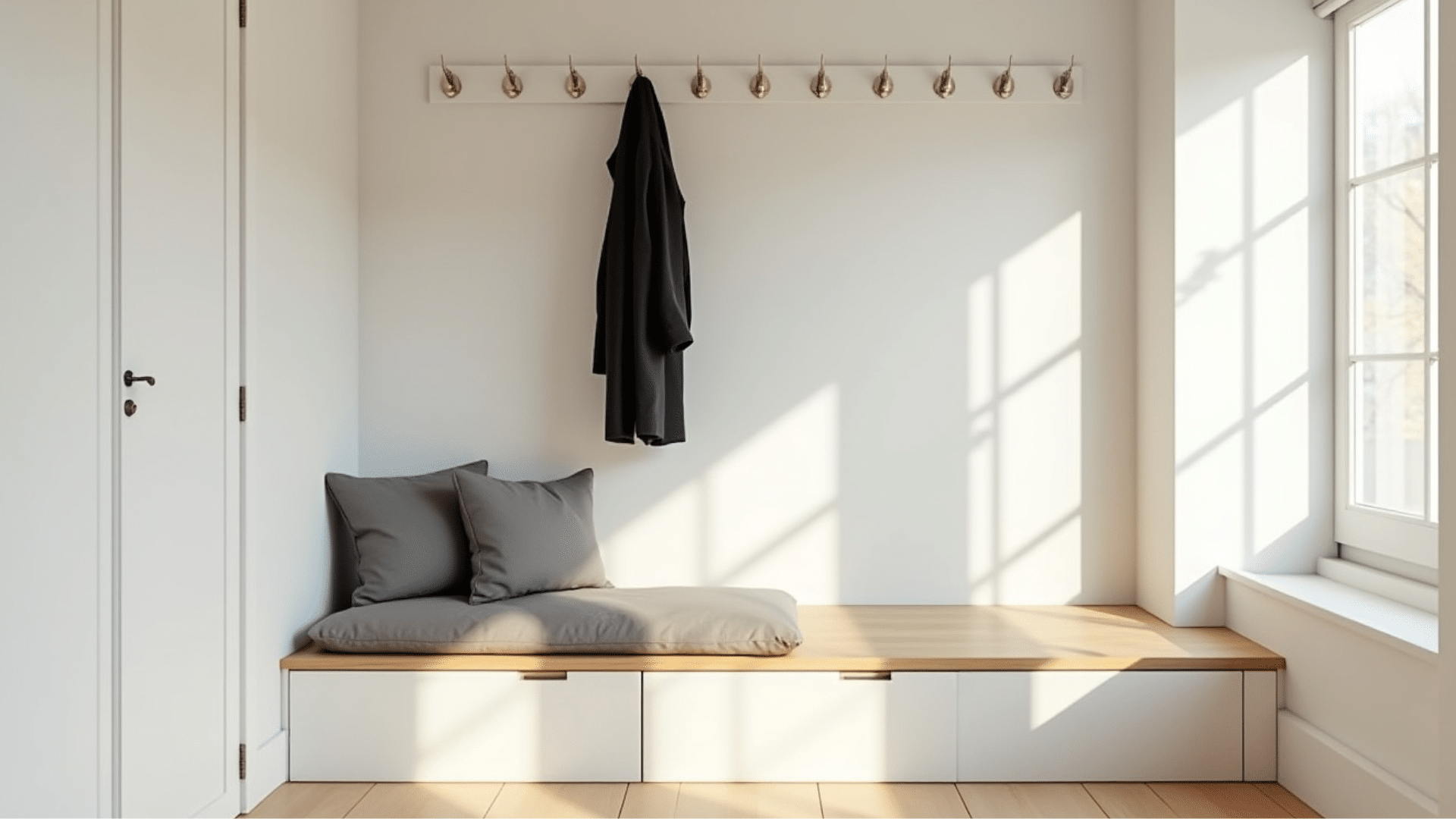 add a bench with storage