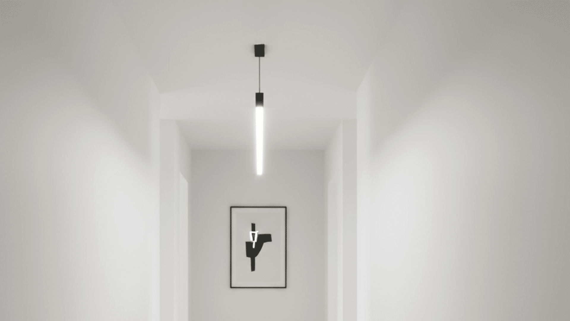 add a statement light fixture