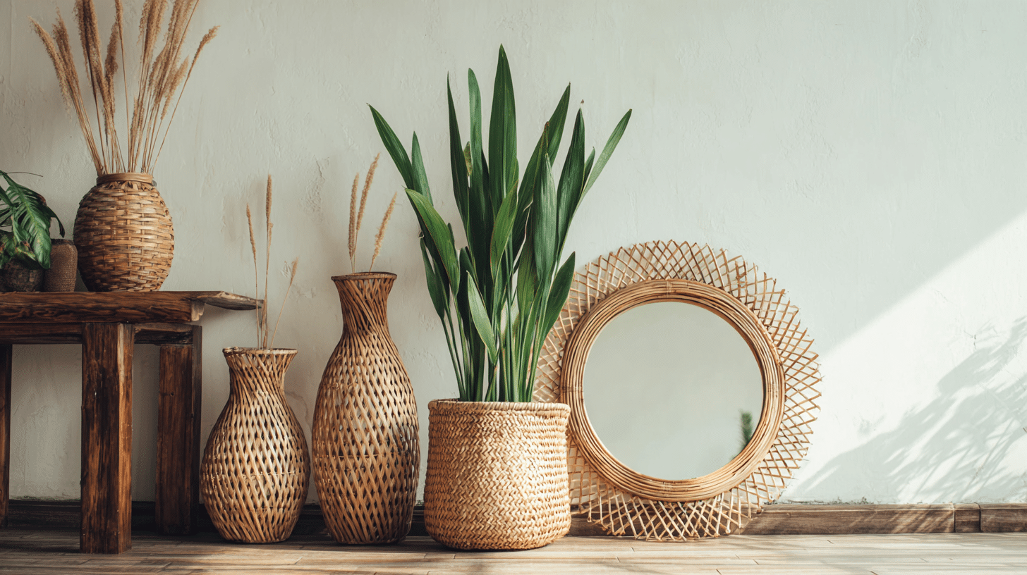 add bamboo accents