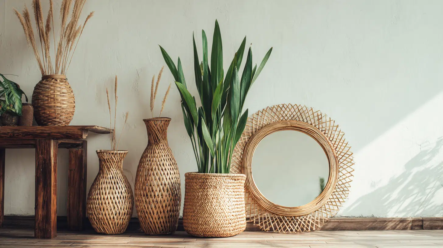 add bamboo accents