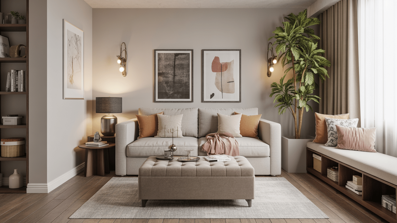 add multipurpose furniture