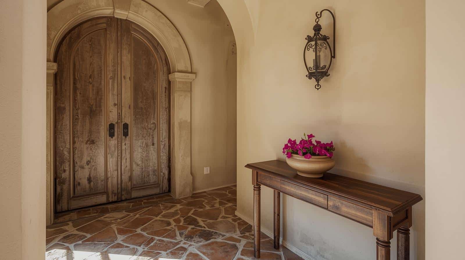 arched-entryway-with-stone-flooring