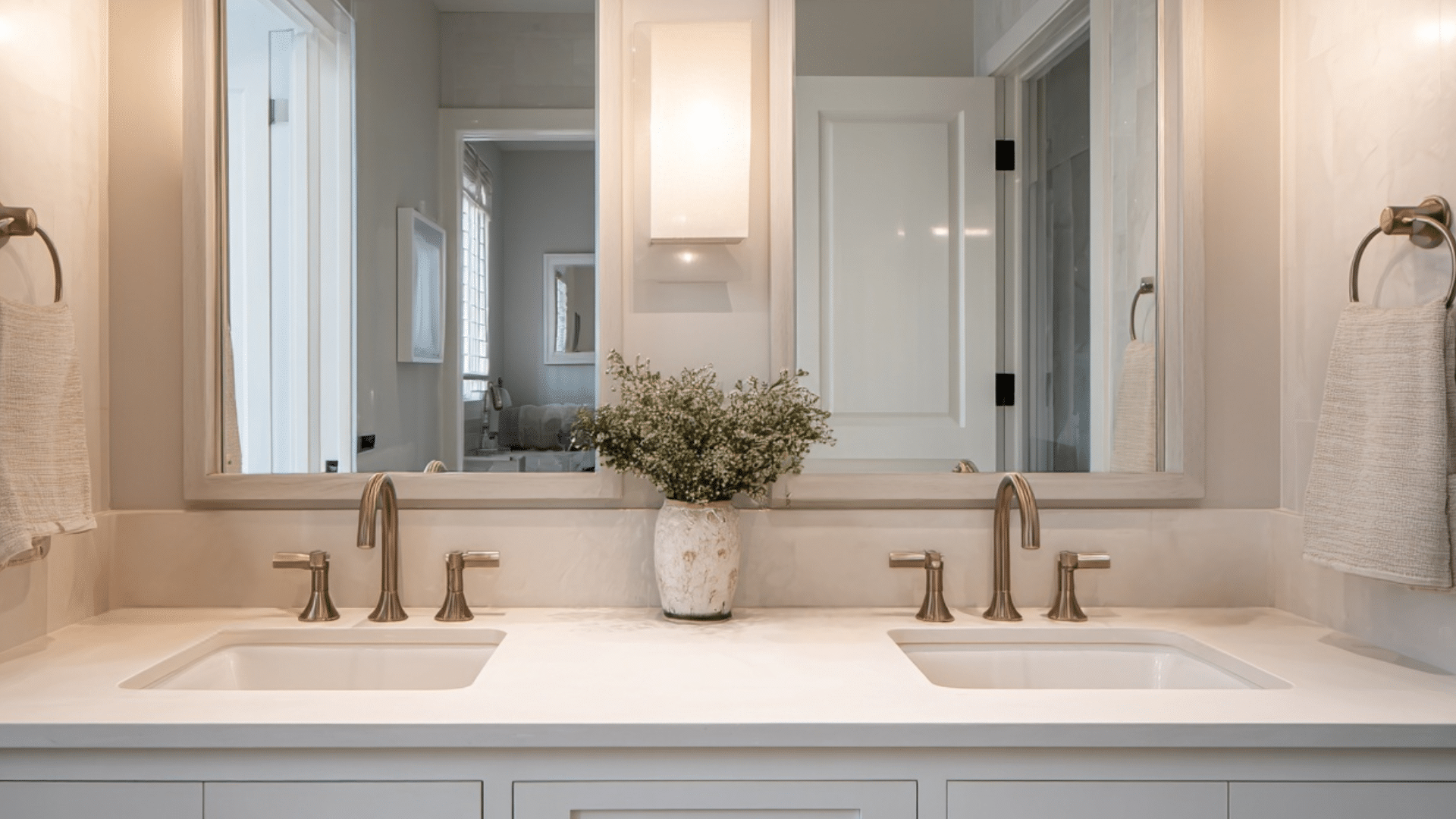 average size and dimensions of jack and jill bathrooms