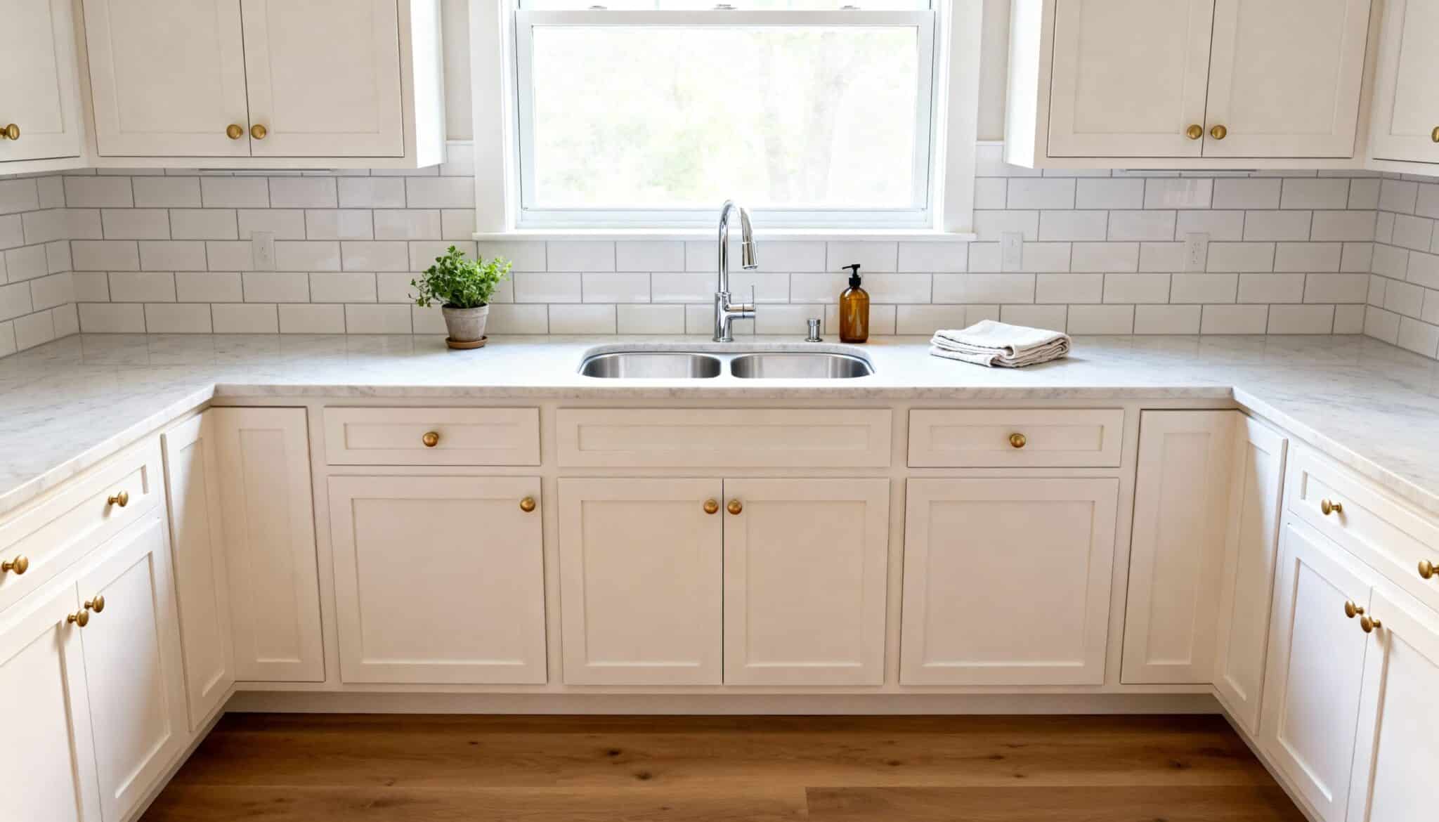 before drop in sink