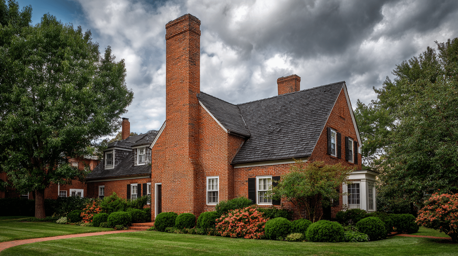 central chimney feature