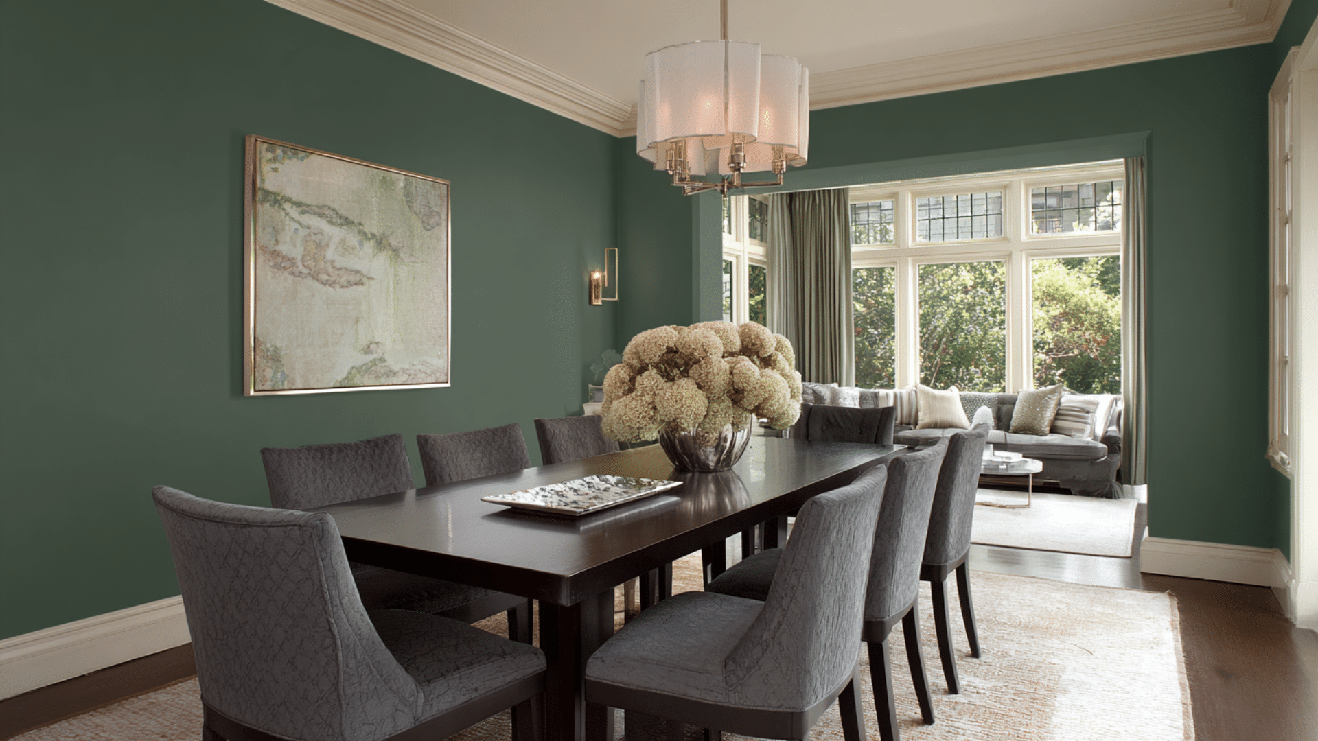charcoal green