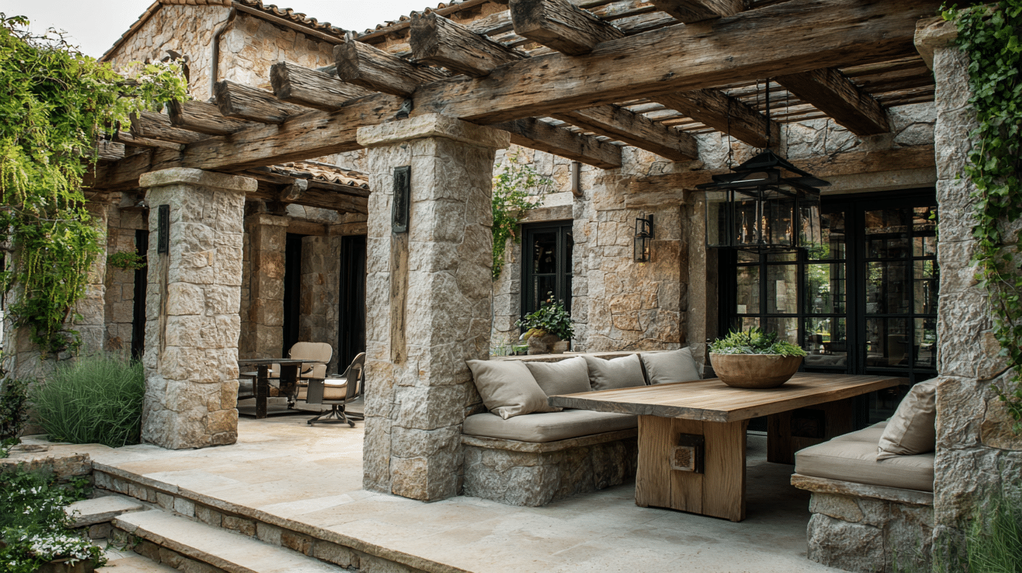 covered outdoor living spaces