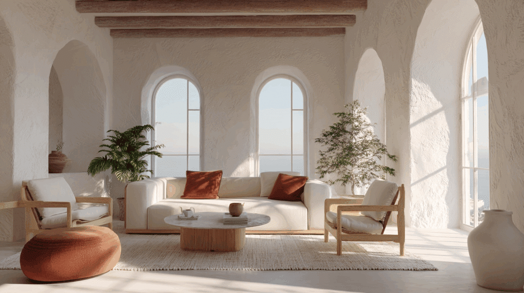 crafting calm spaces with mediterranean interior design