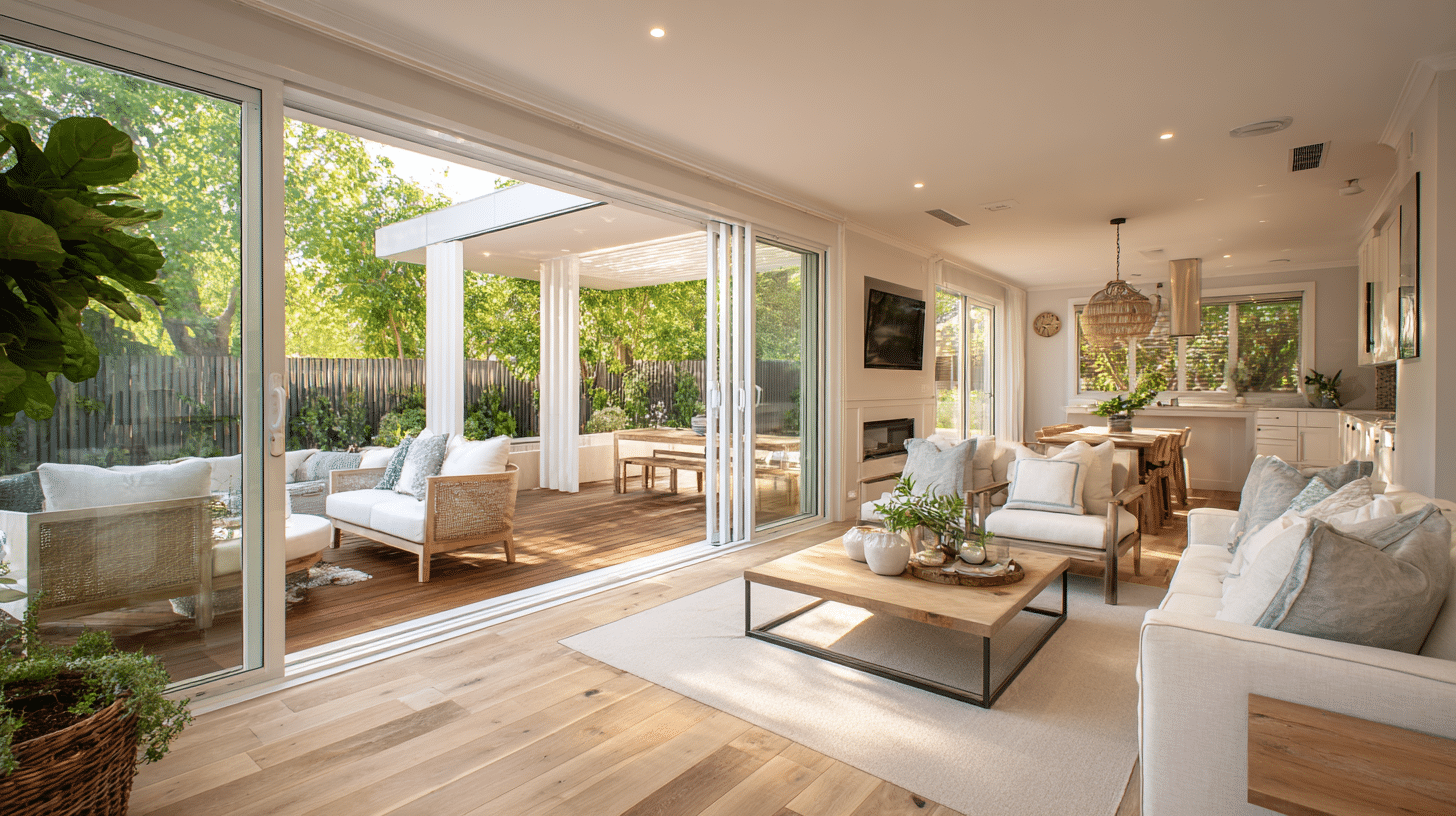 create outdoor indoor connections