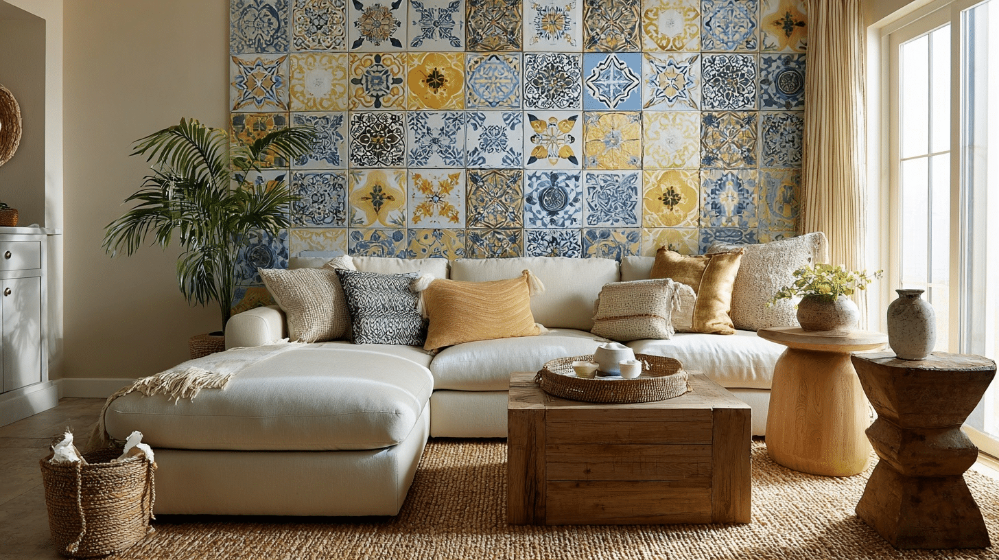family-room-with-tiled-feature-wall