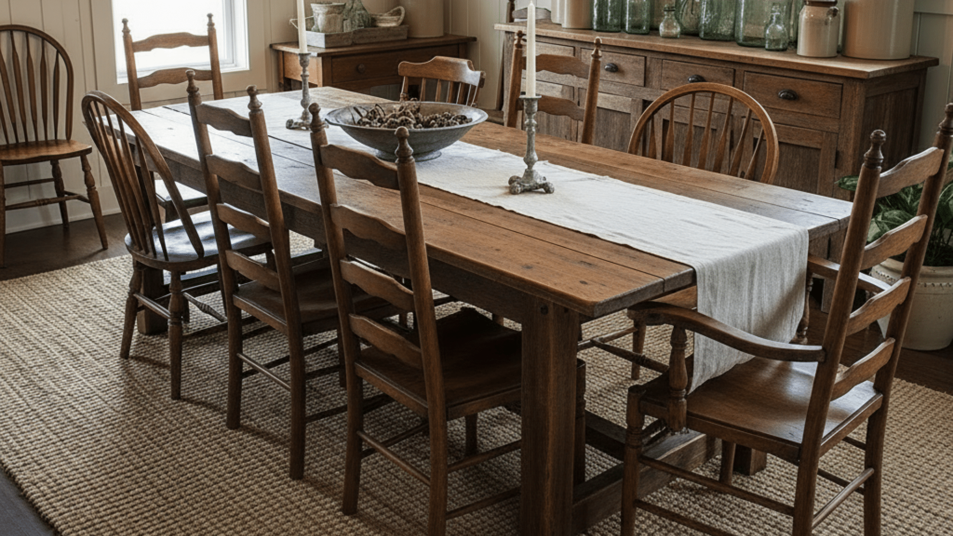 farmhouse dining table