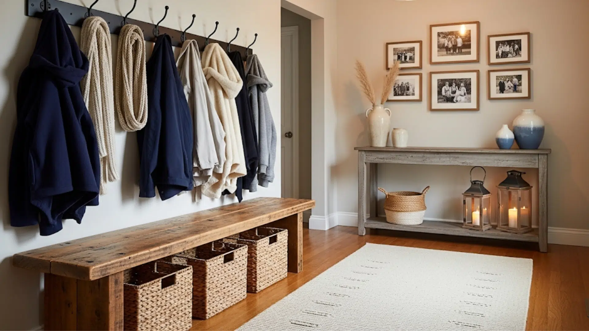 farmhouse entryway
