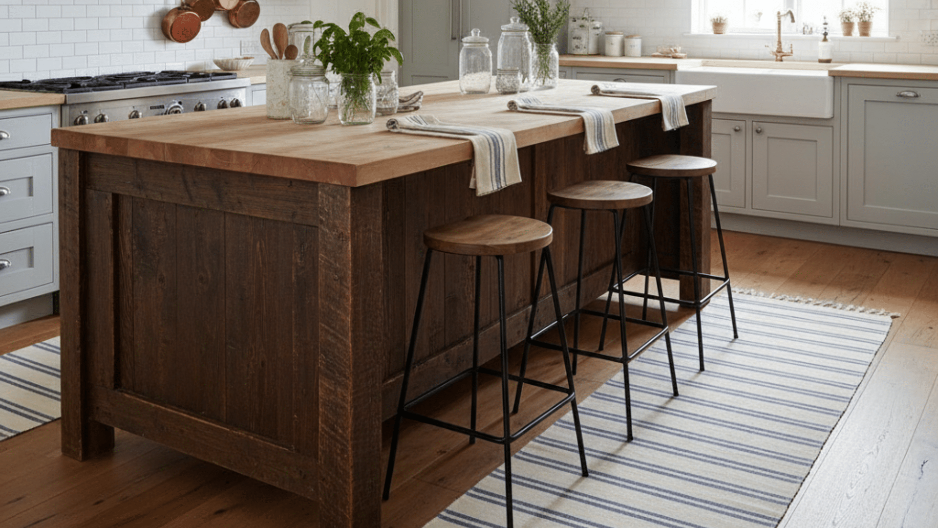 farmhouse kitchen islands