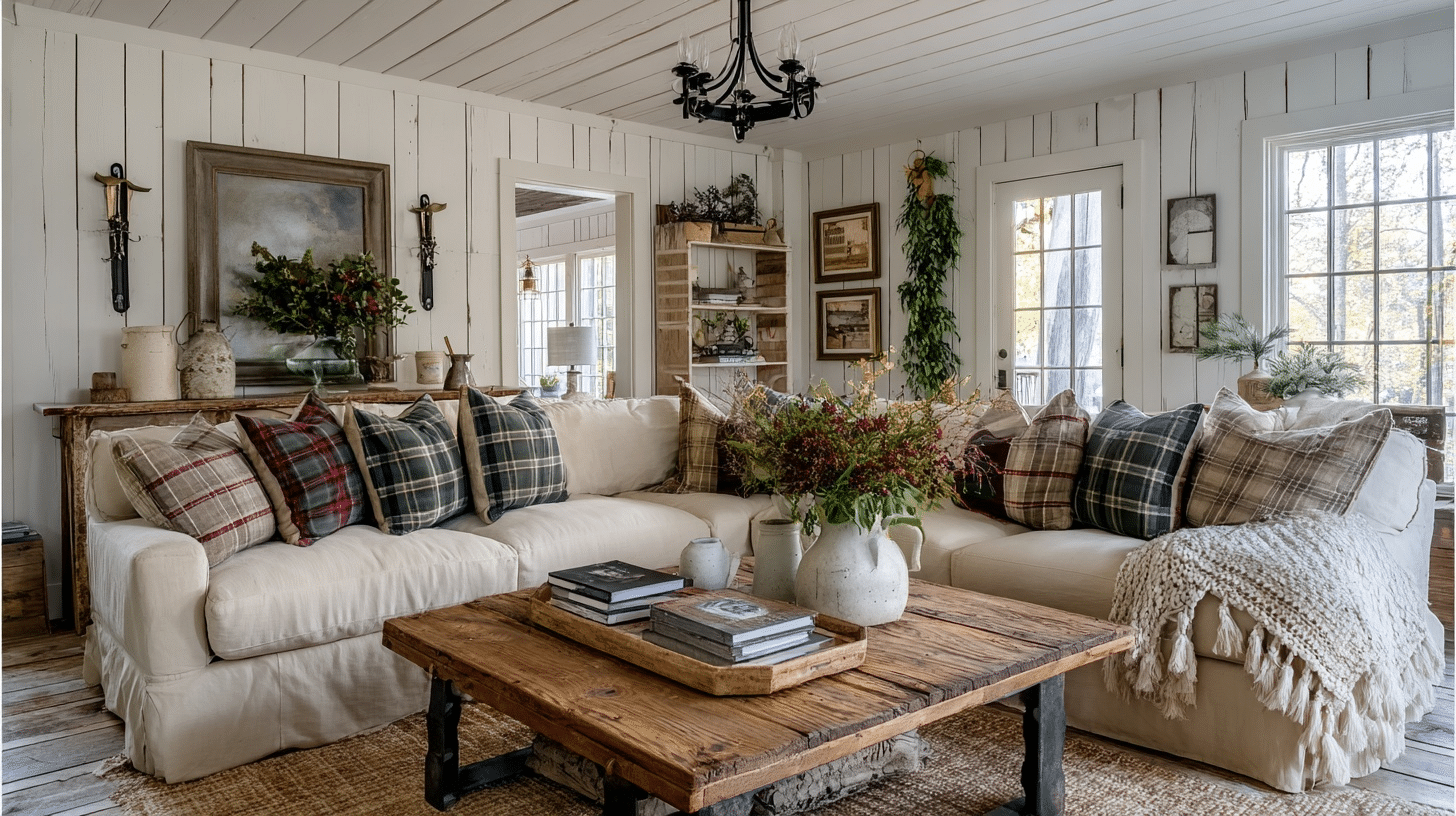 farmhouse living room