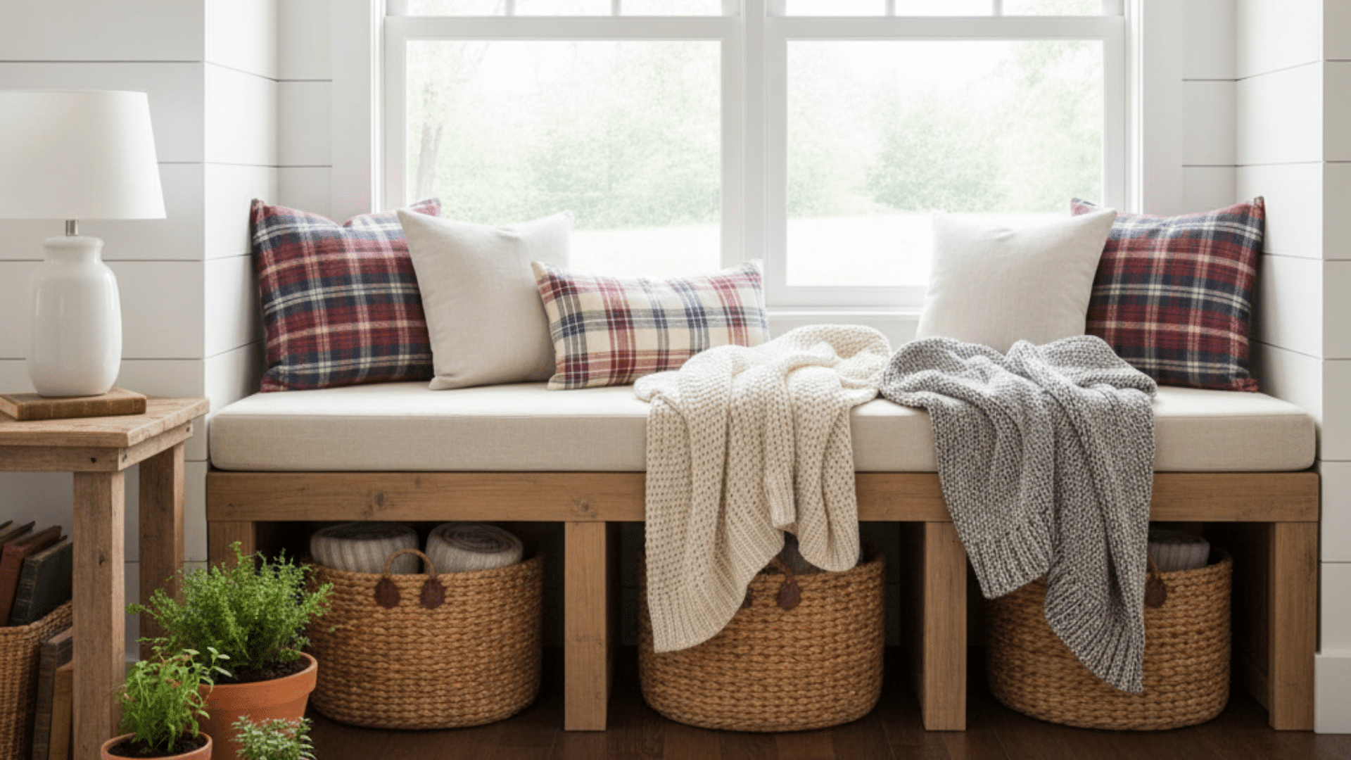 farmhouse window seat