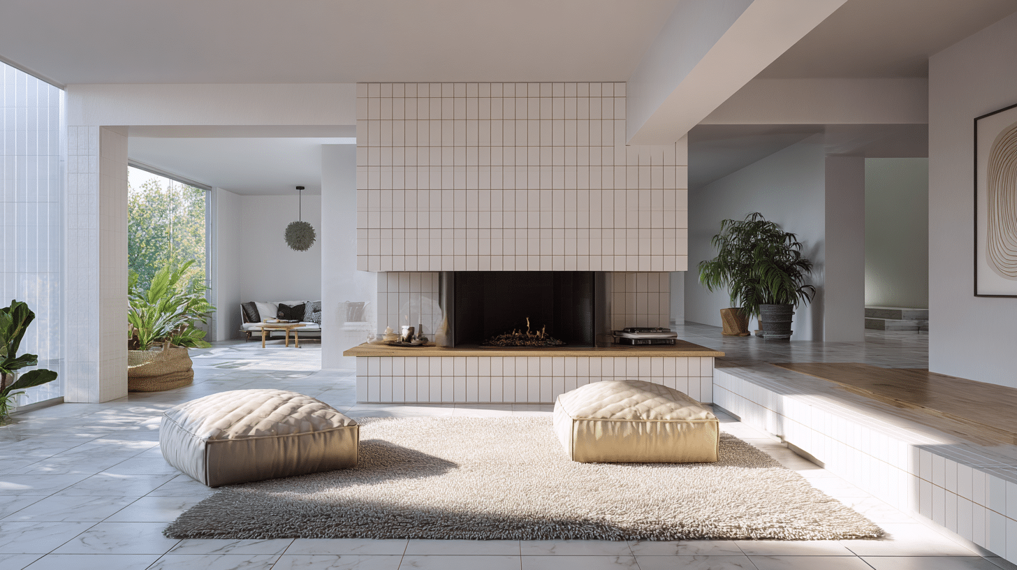 fireplace as focal point