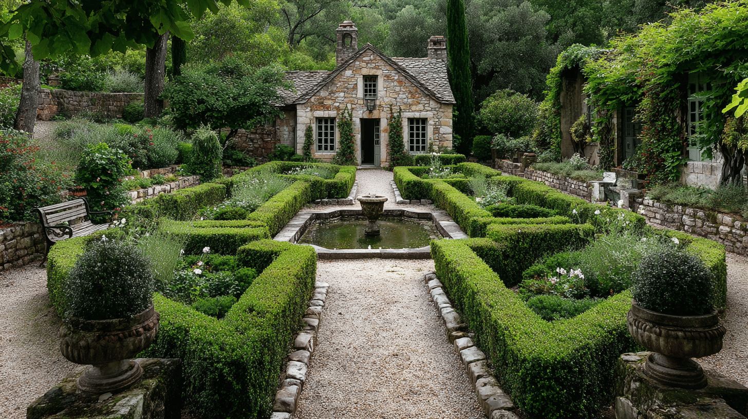 formal garden landscaping