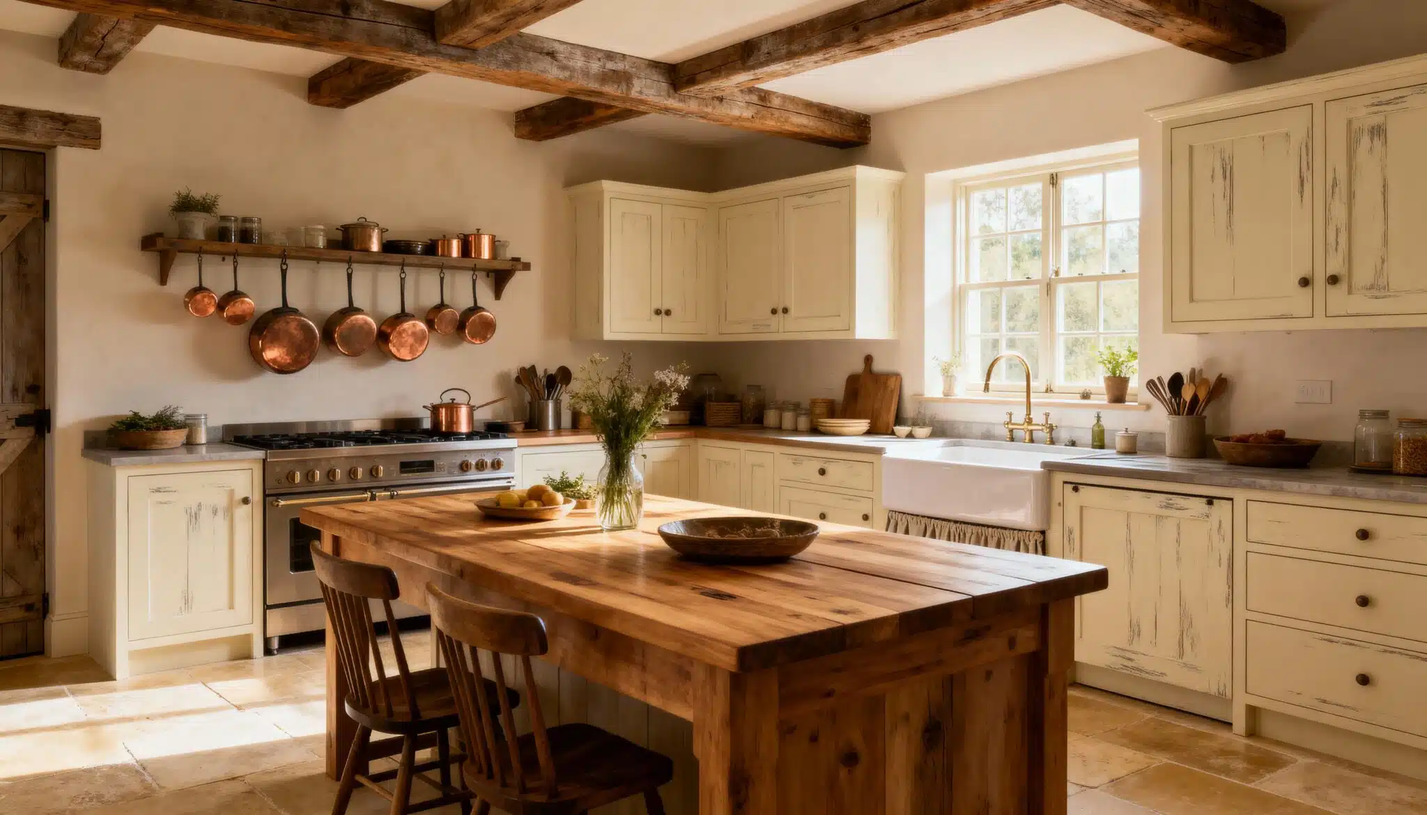 french country kitchen