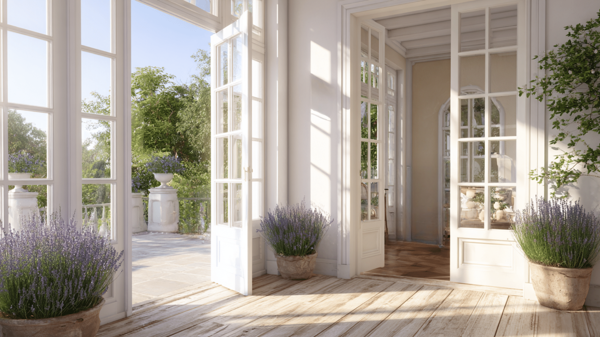 french doors throughout