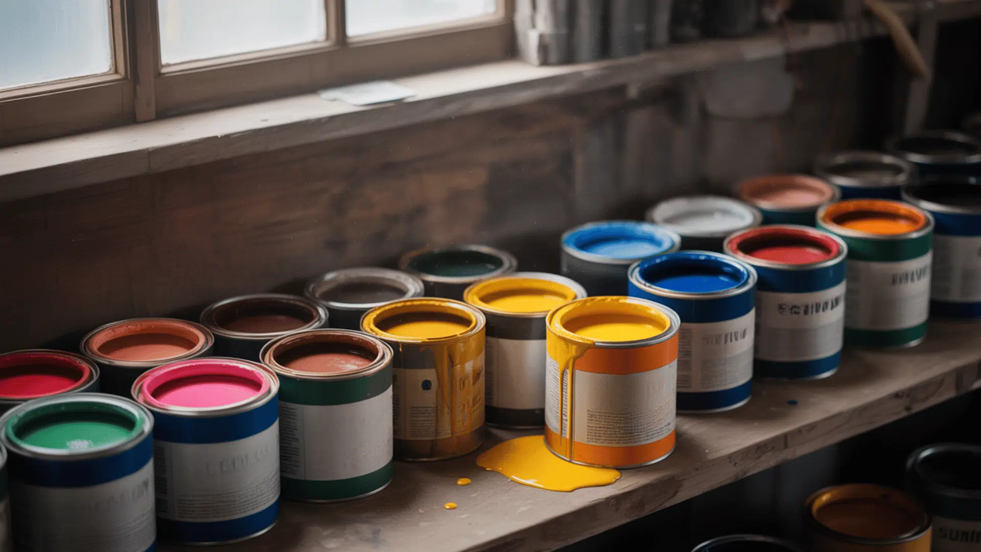 how to determine the life span of opened wall paint