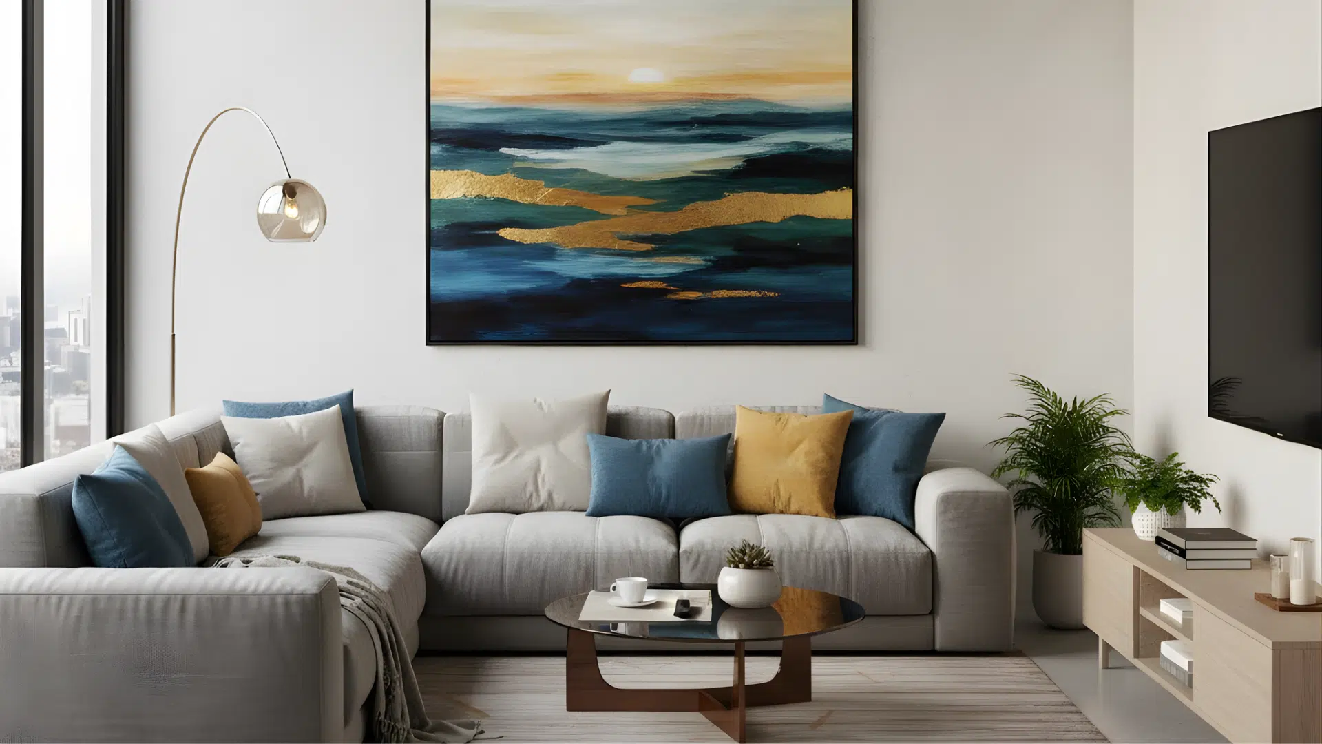 how to incorporate feng shui to your living room