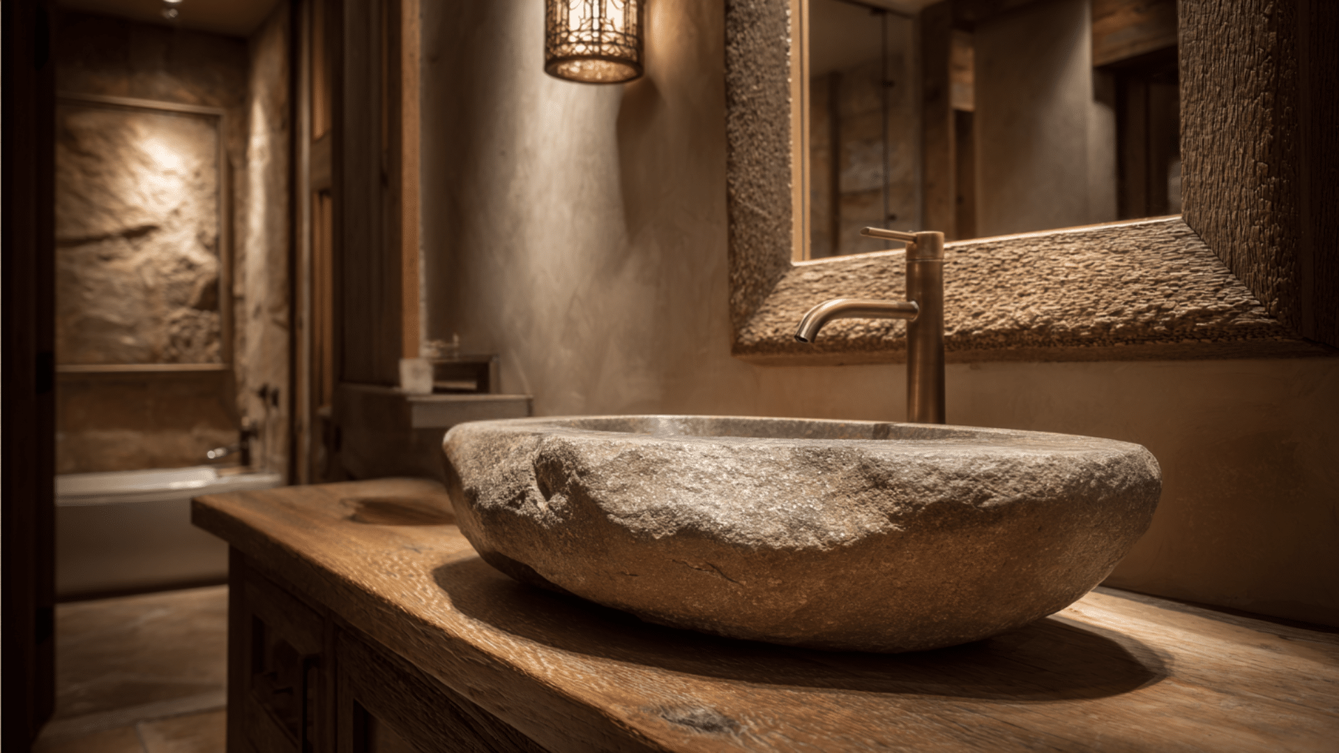 install a stone vessel sink