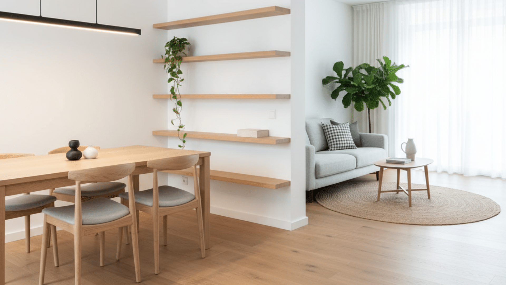 install wall mounted floating shelves