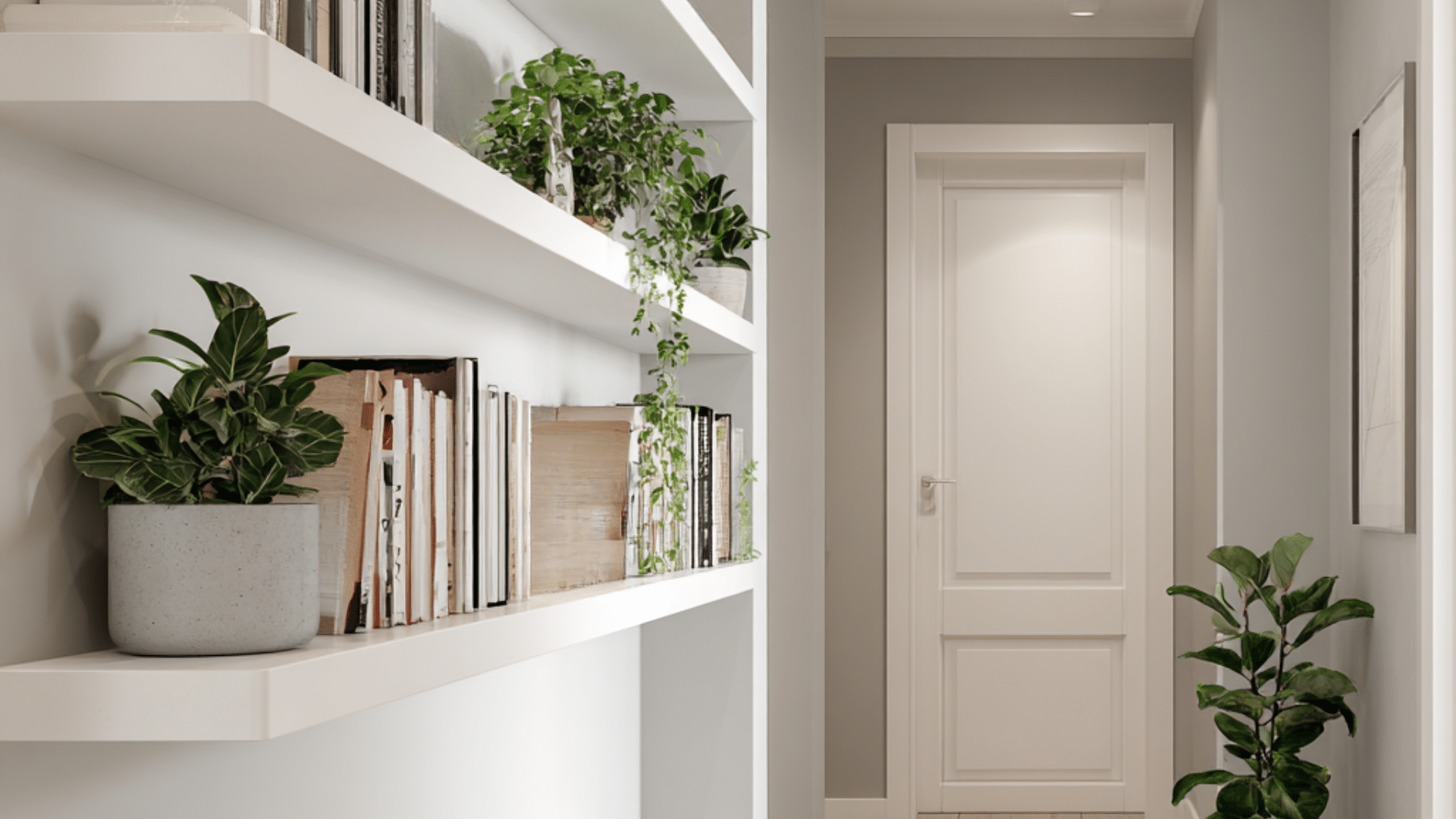 install wall mounted shelves