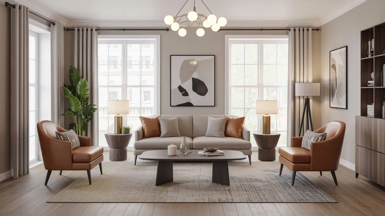 living room furniture layout