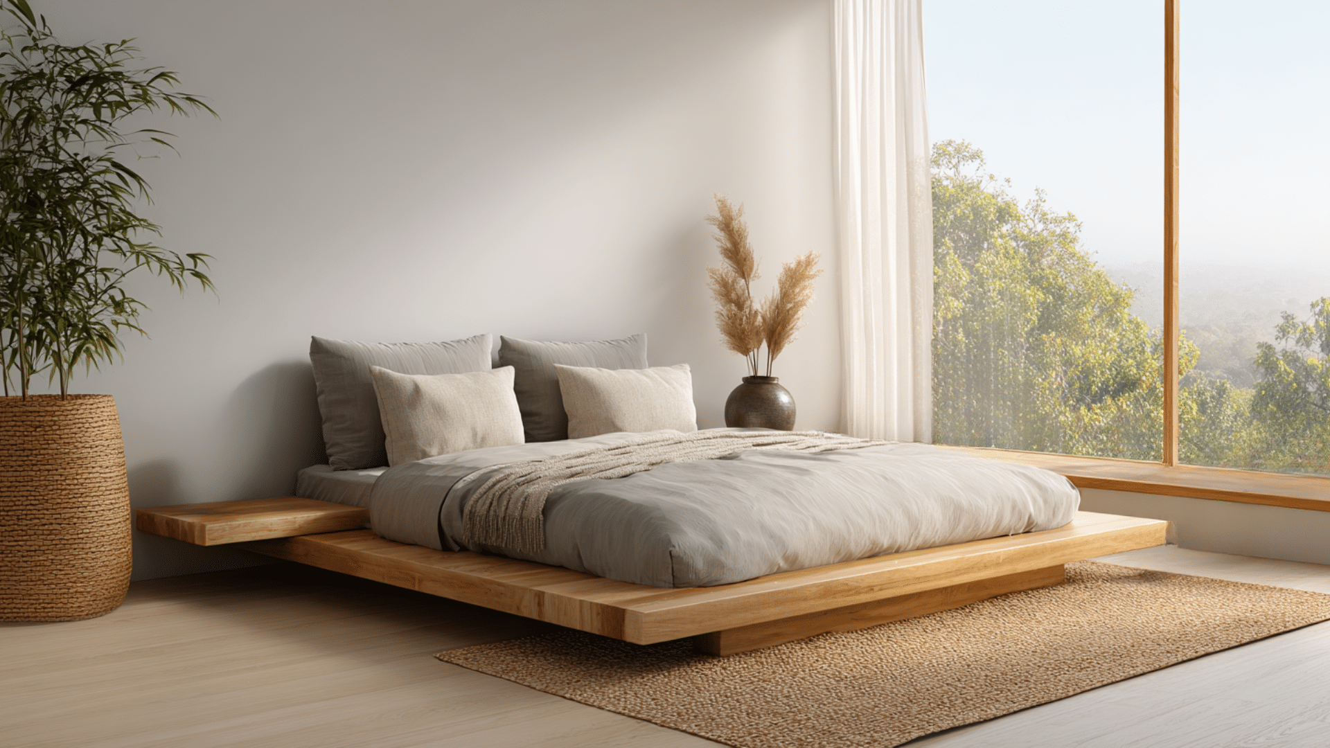 low profile platform beds