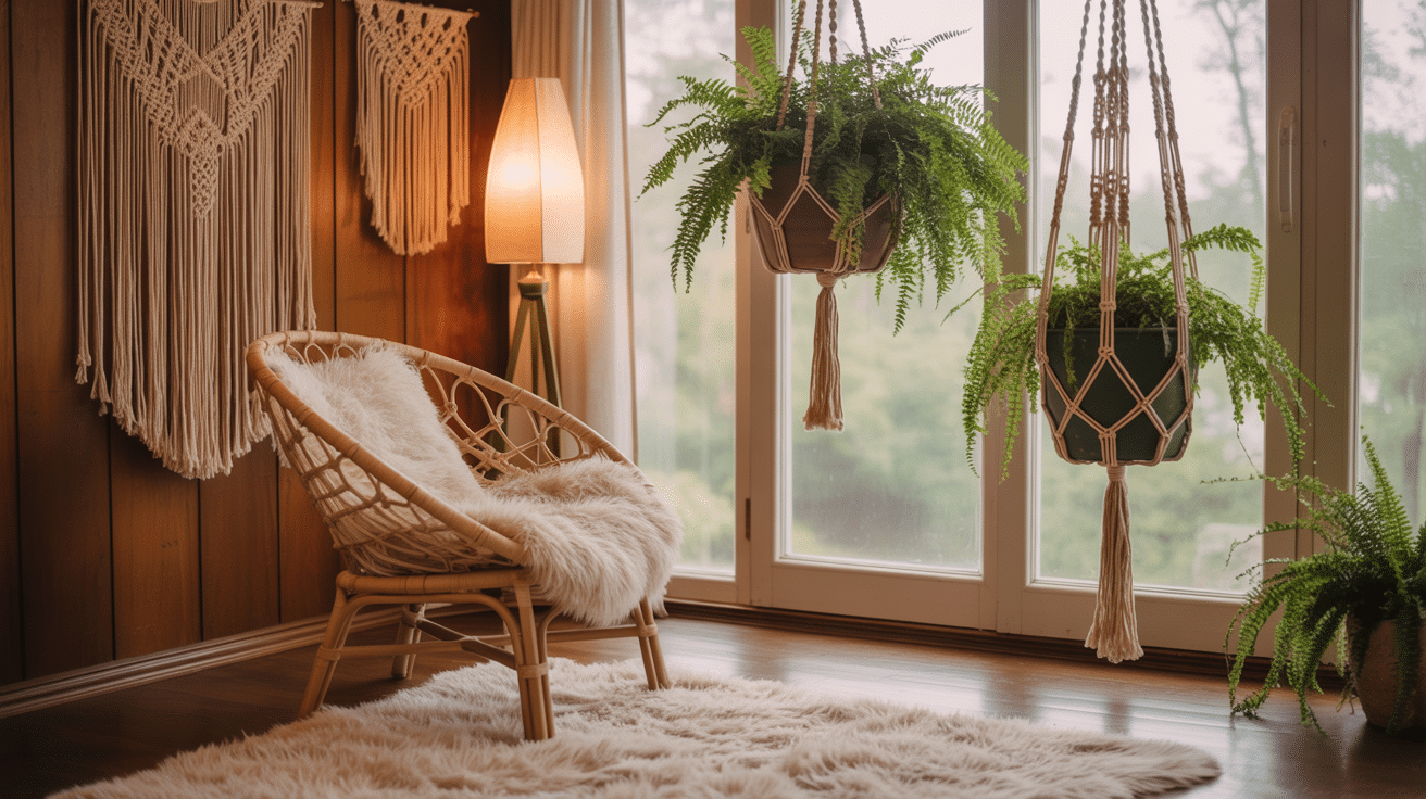 macrame hangings