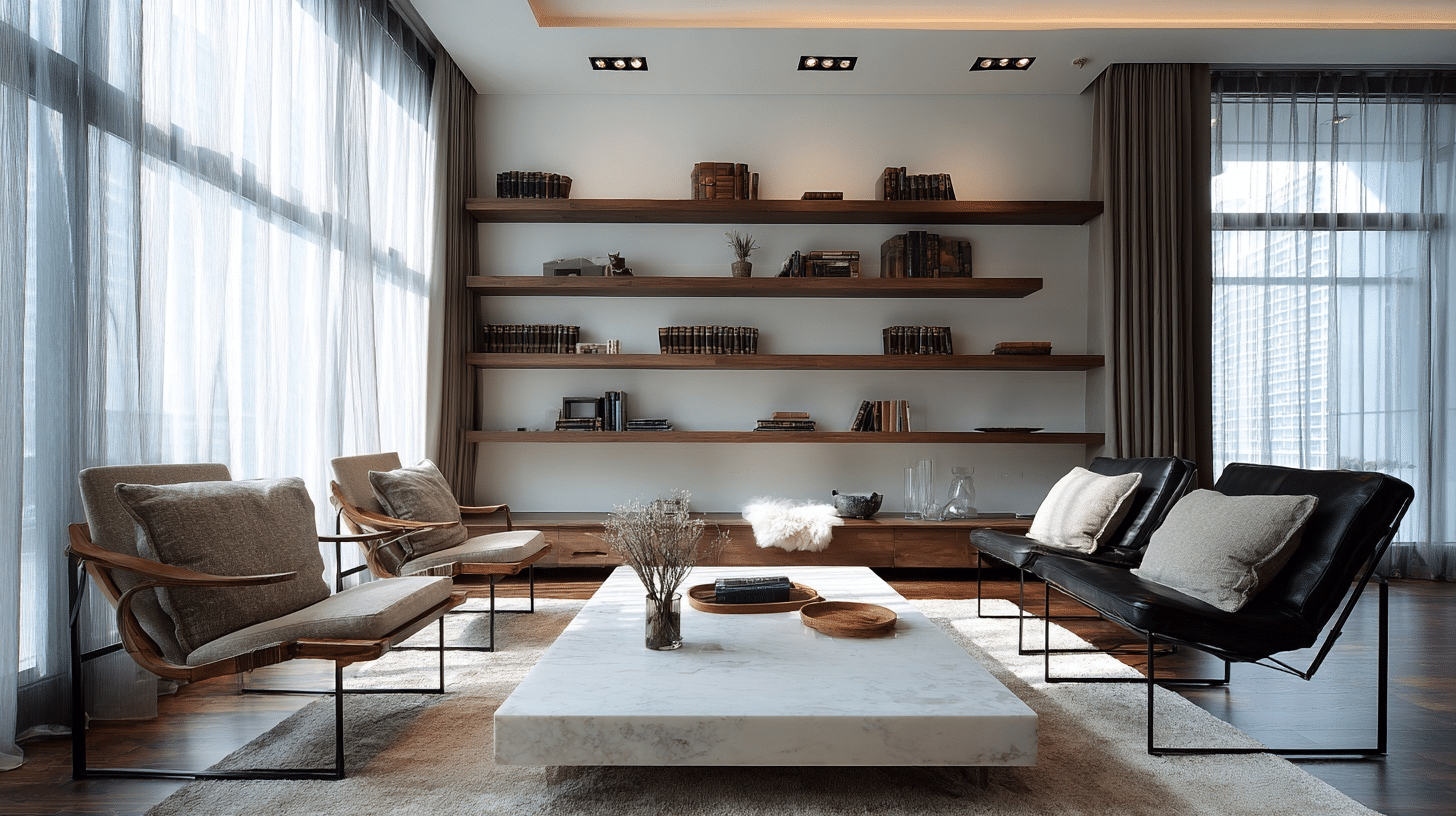 mix furniture finishes