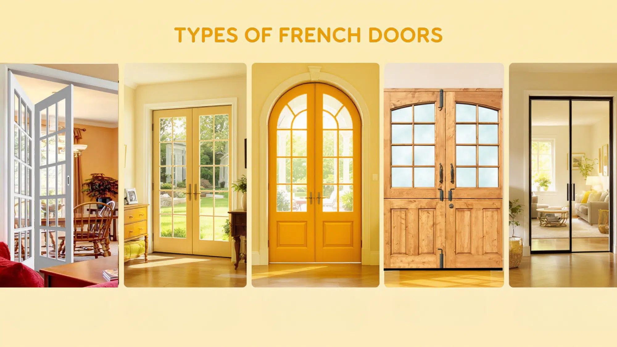 popular french door designs and styles