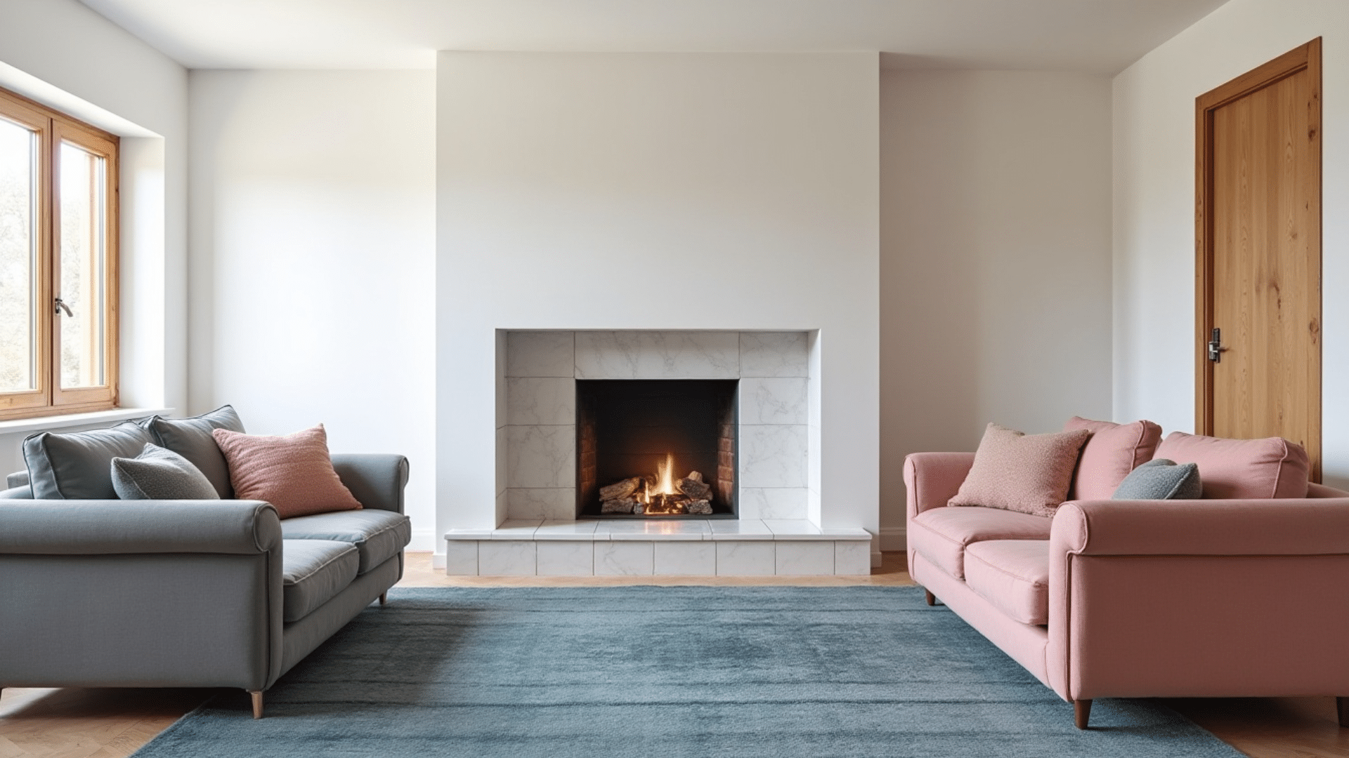 position furniture to face each other