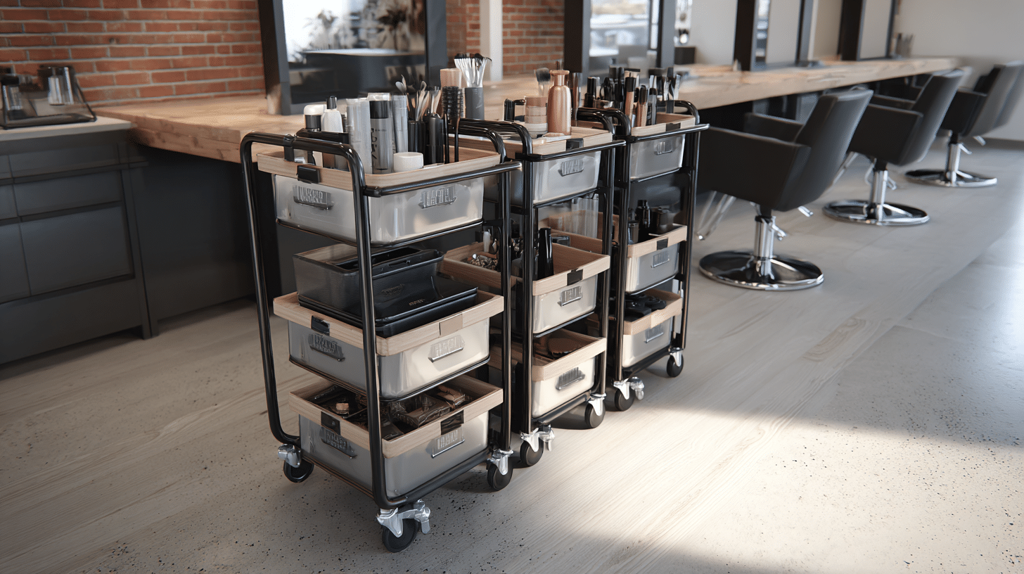 rolling storage carts