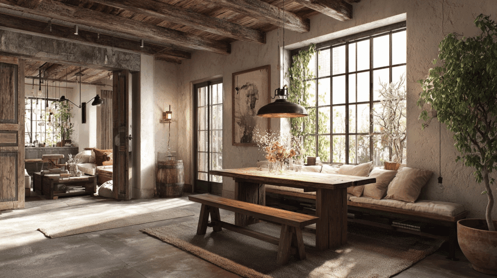 rustic interior design