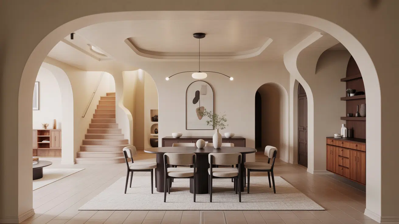 transition rhythm in interior design