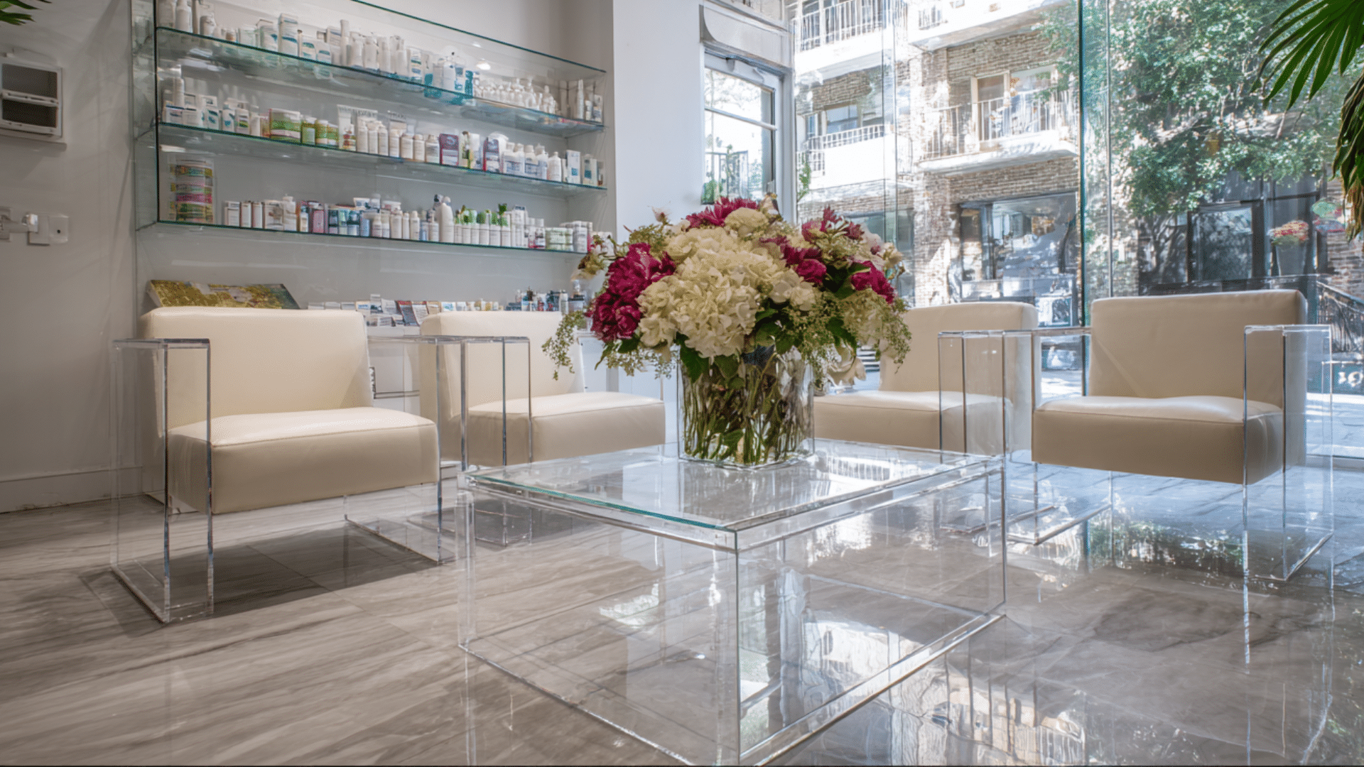 transparent furniture choices