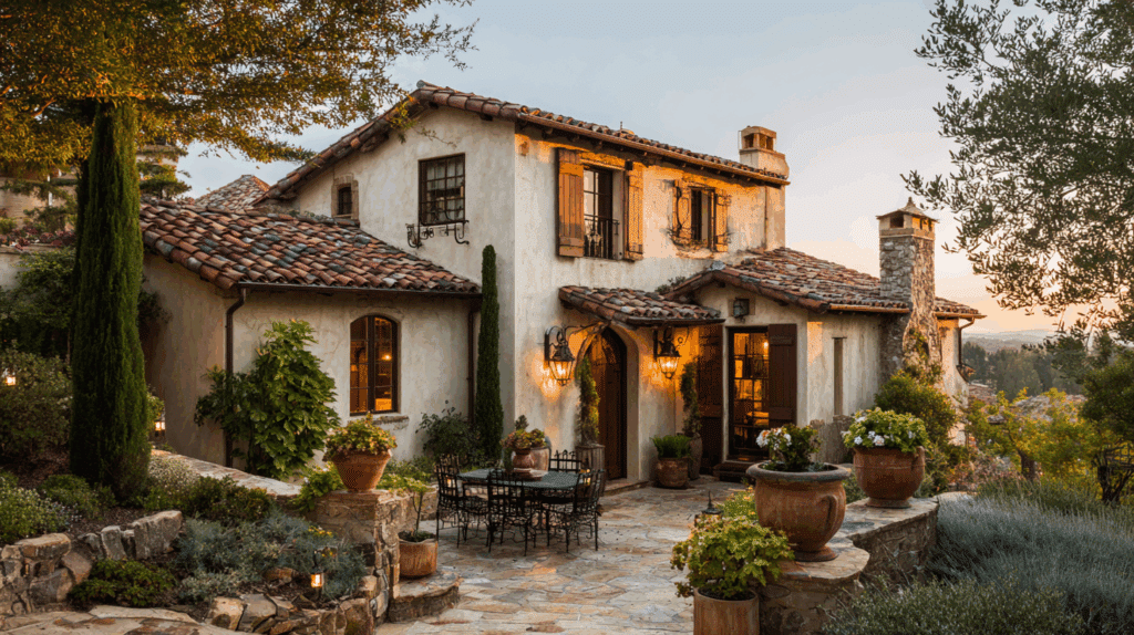 tuscan style house