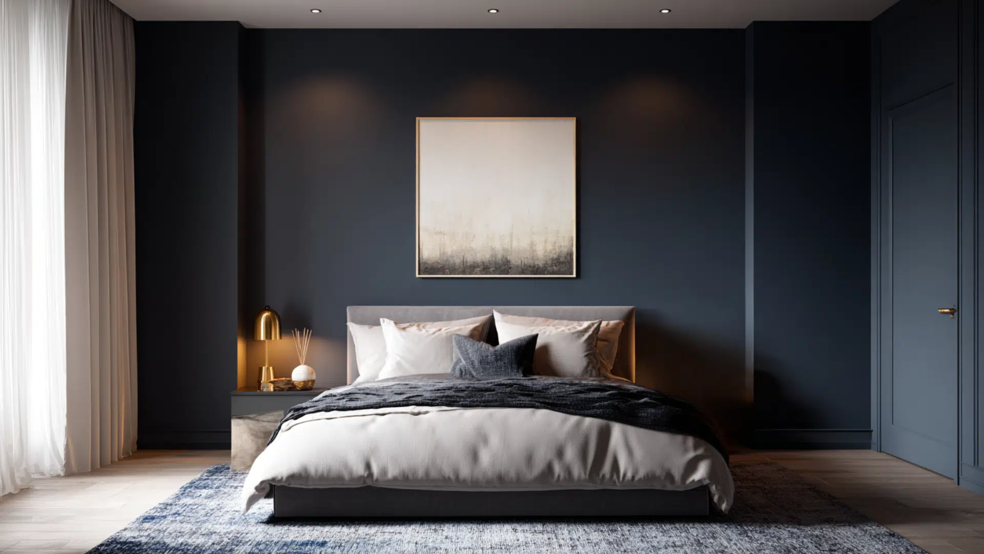 use a bold accent wall