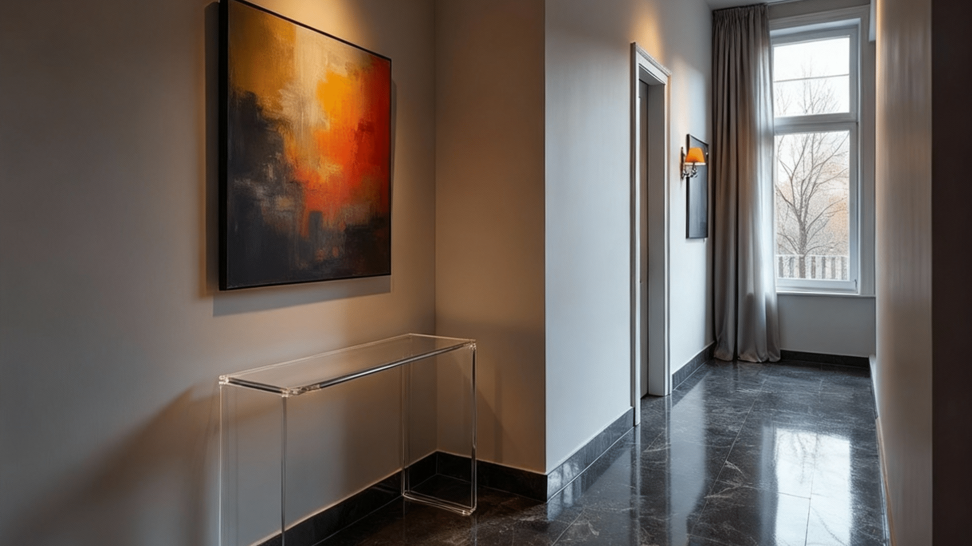 use clear acrylic furniture