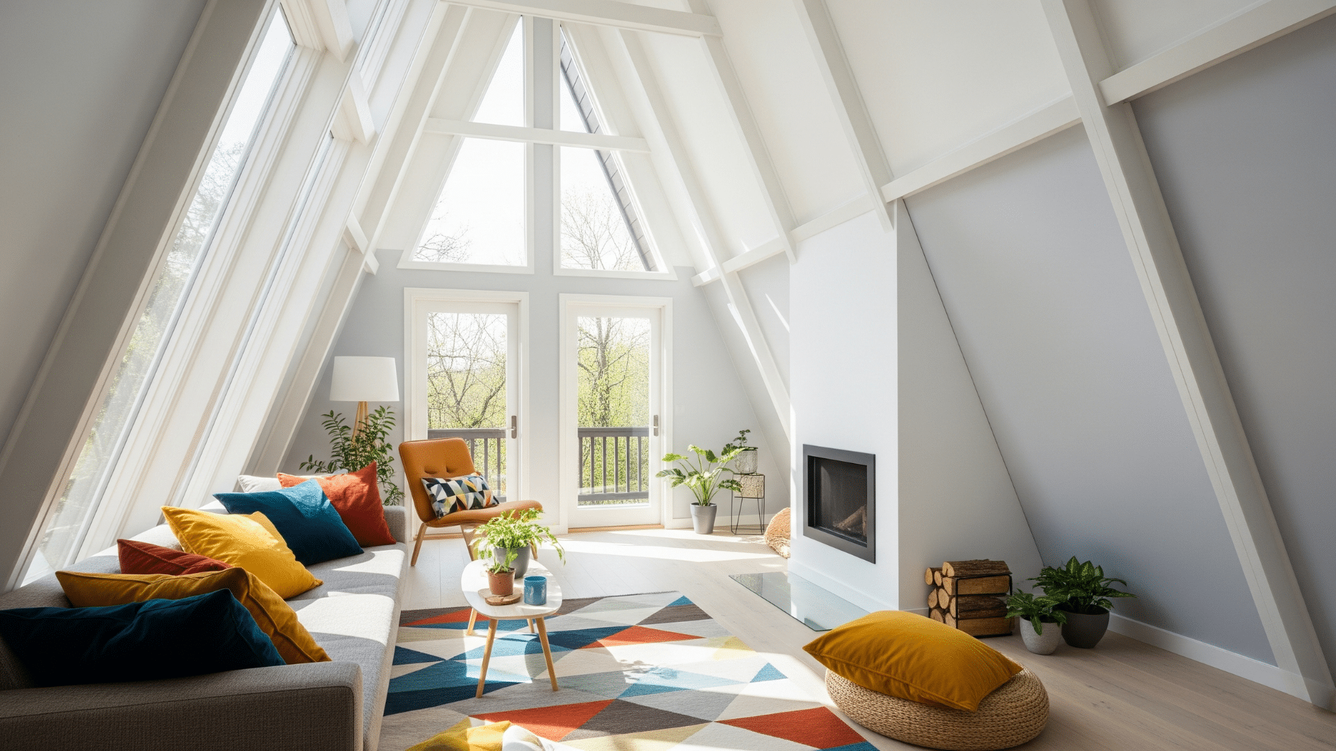 use light colors throughout