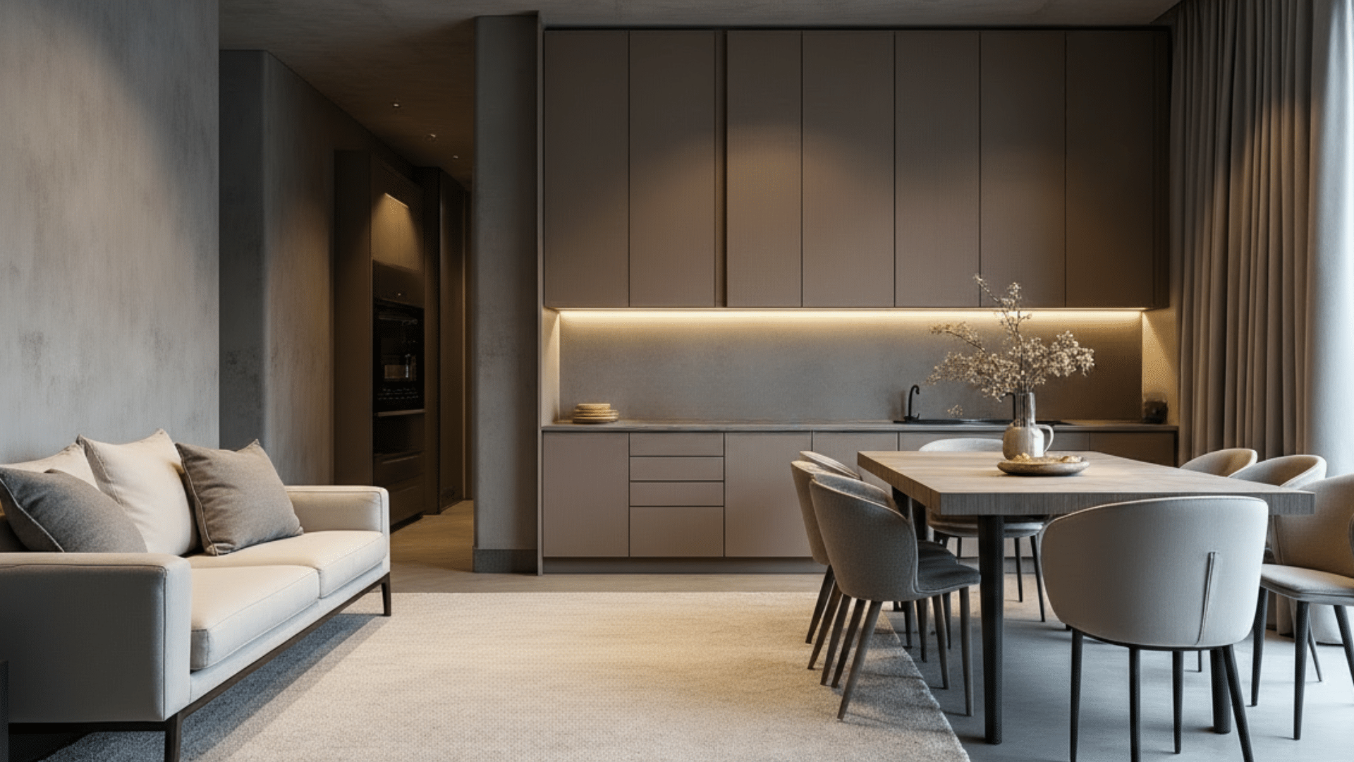 use matching furniture sets