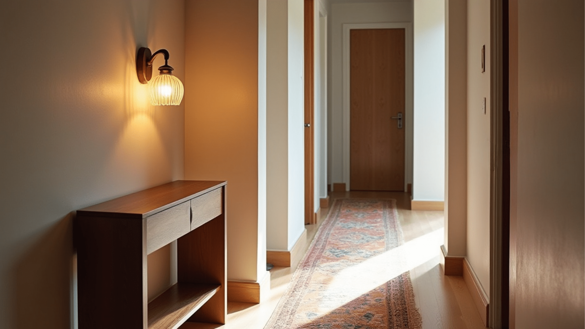 use narrow console tables