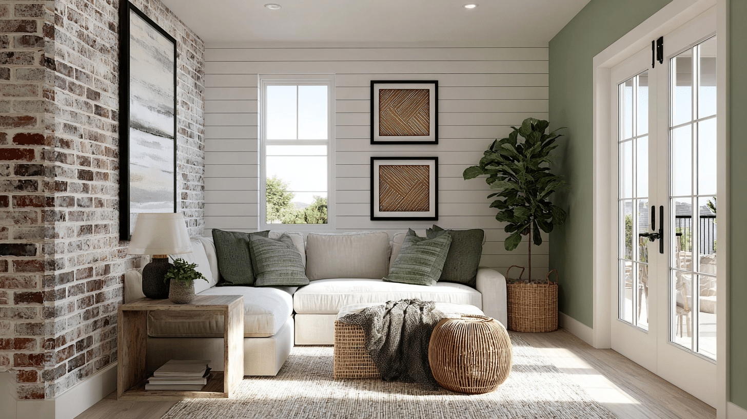 use textured wall treatments