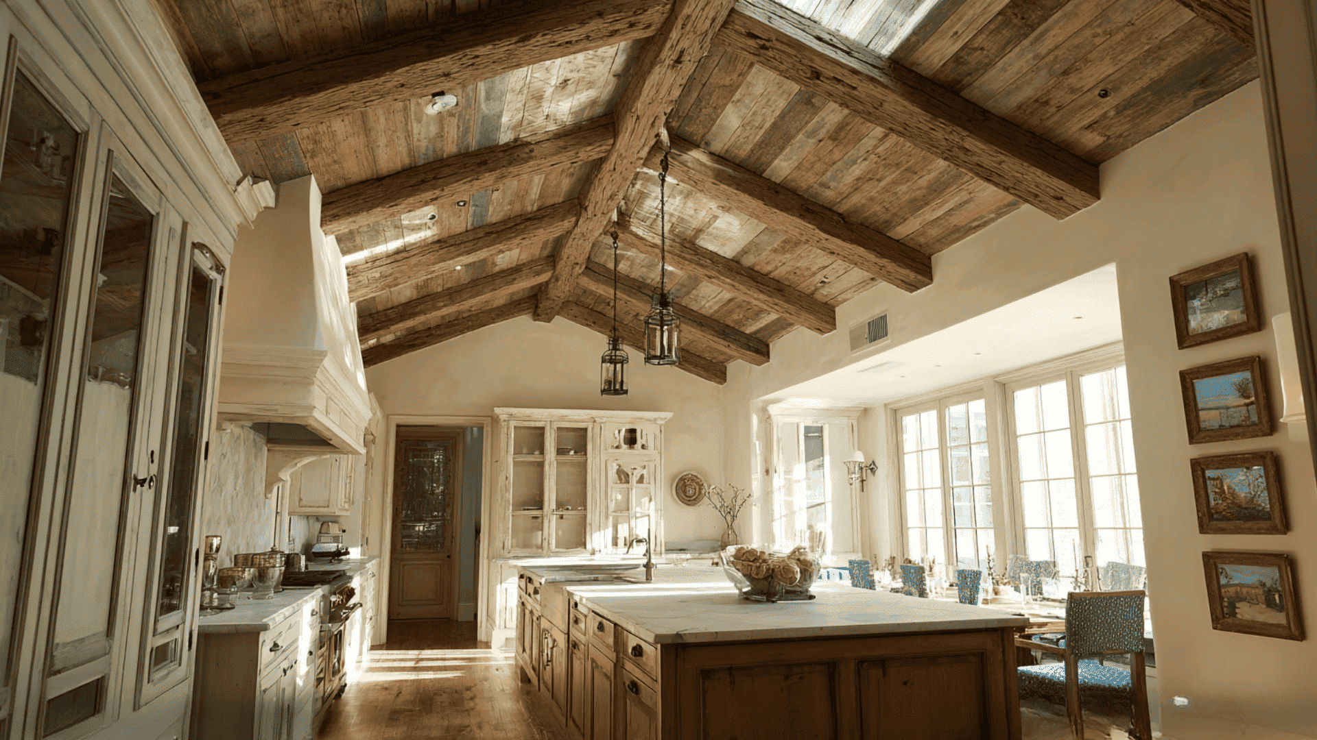 wood beam ceilings