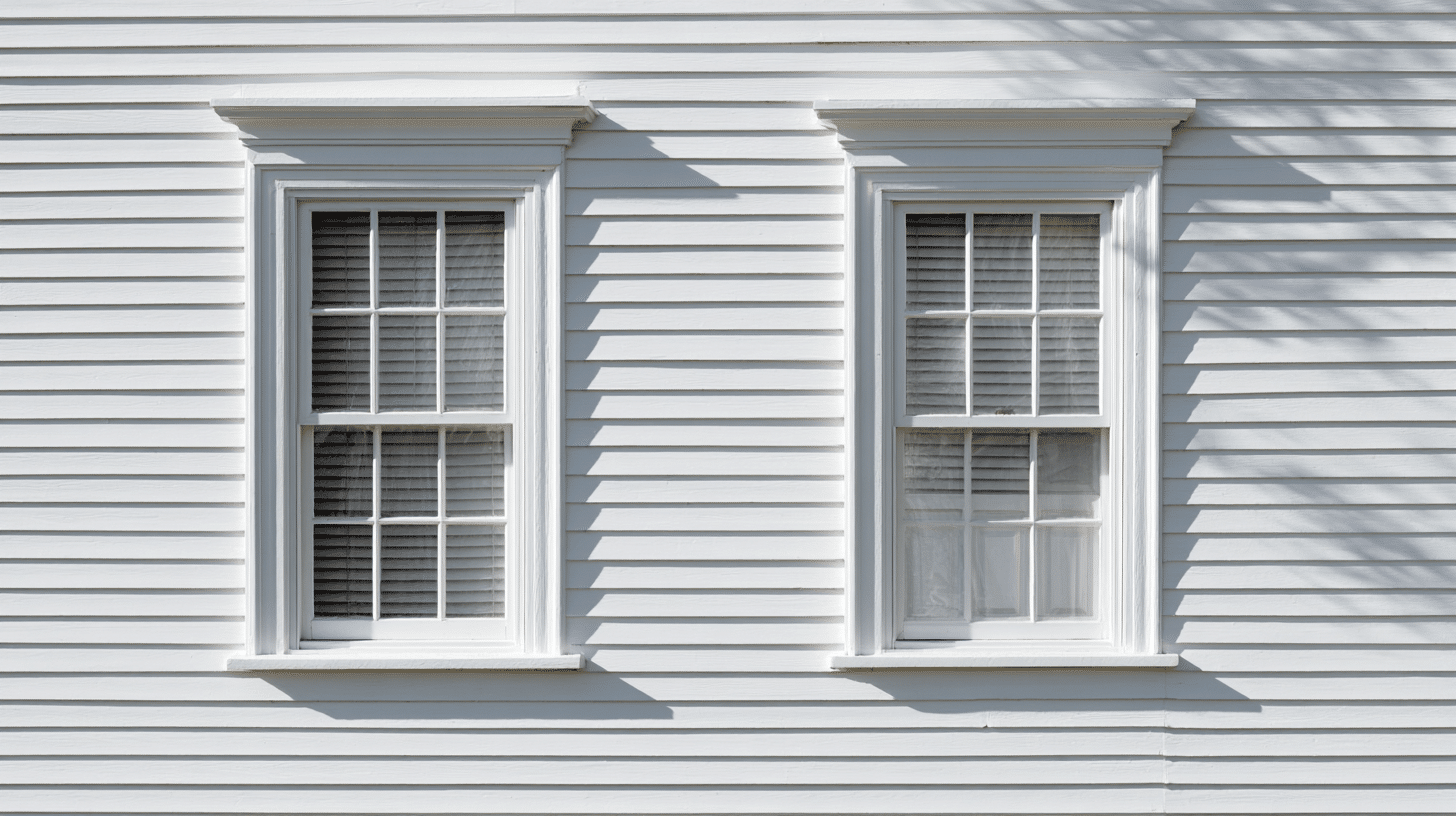 wood clapboard siding