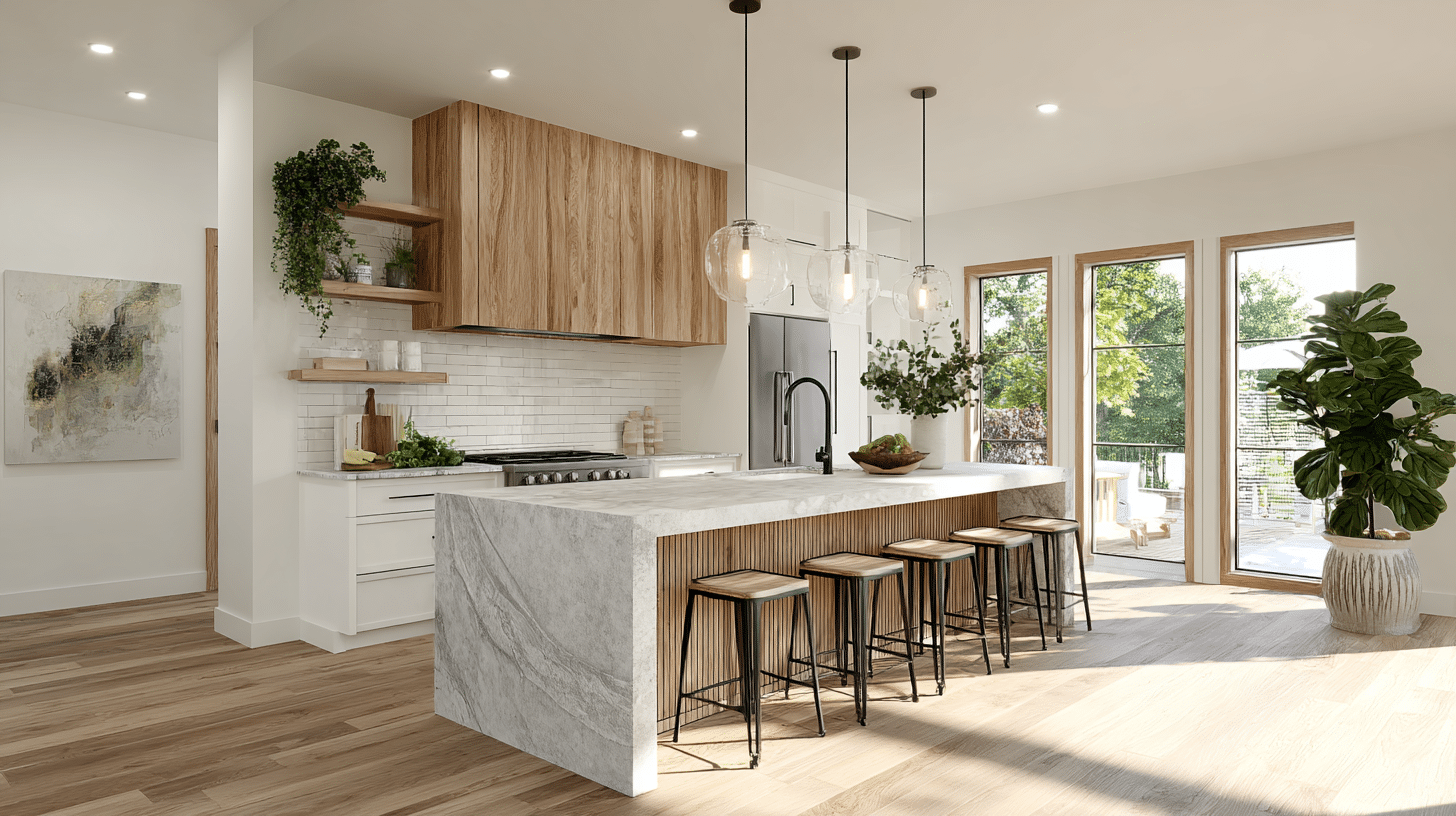 Board-Form Concrete Island