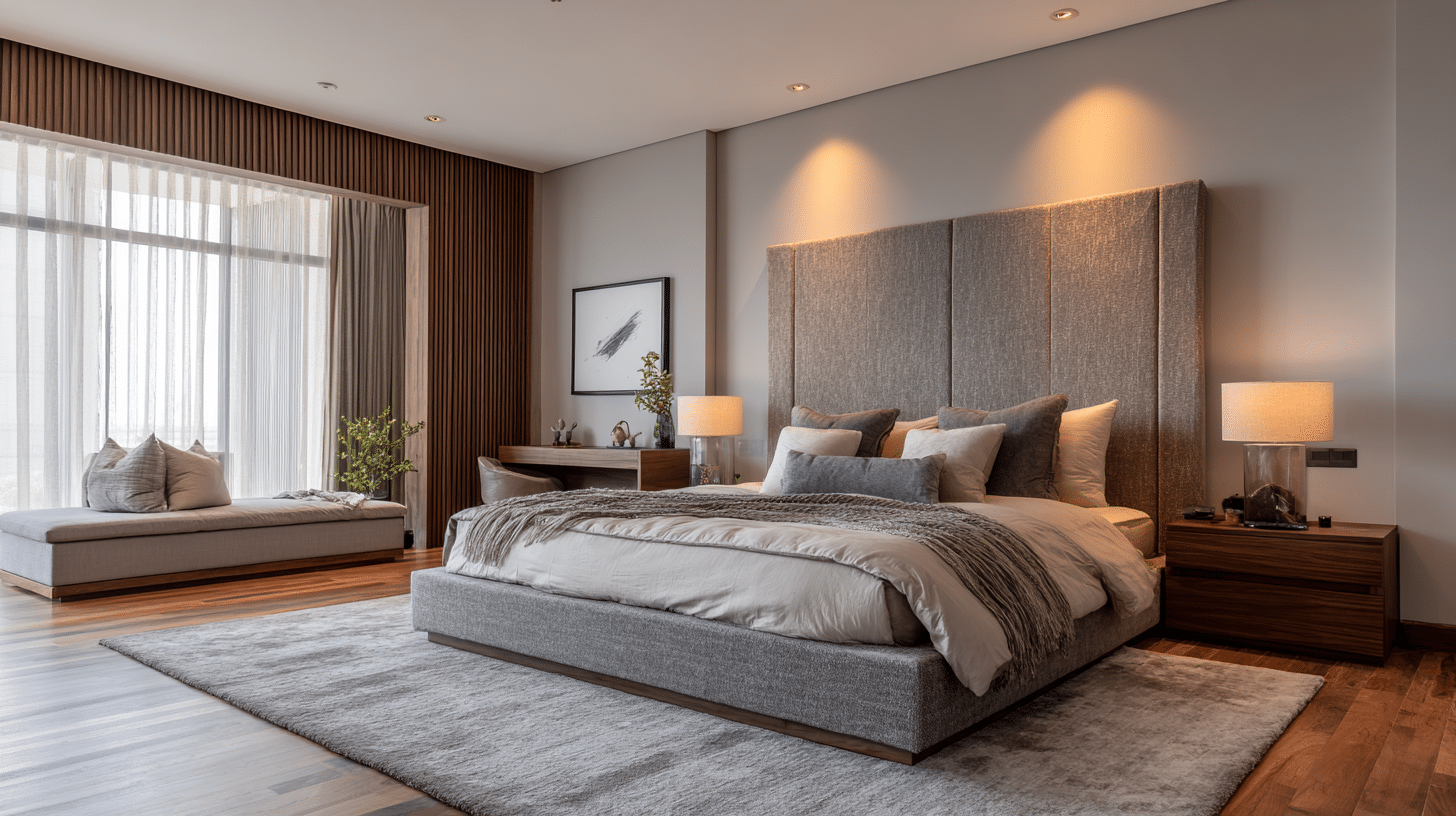 Centered Island Bed Layout