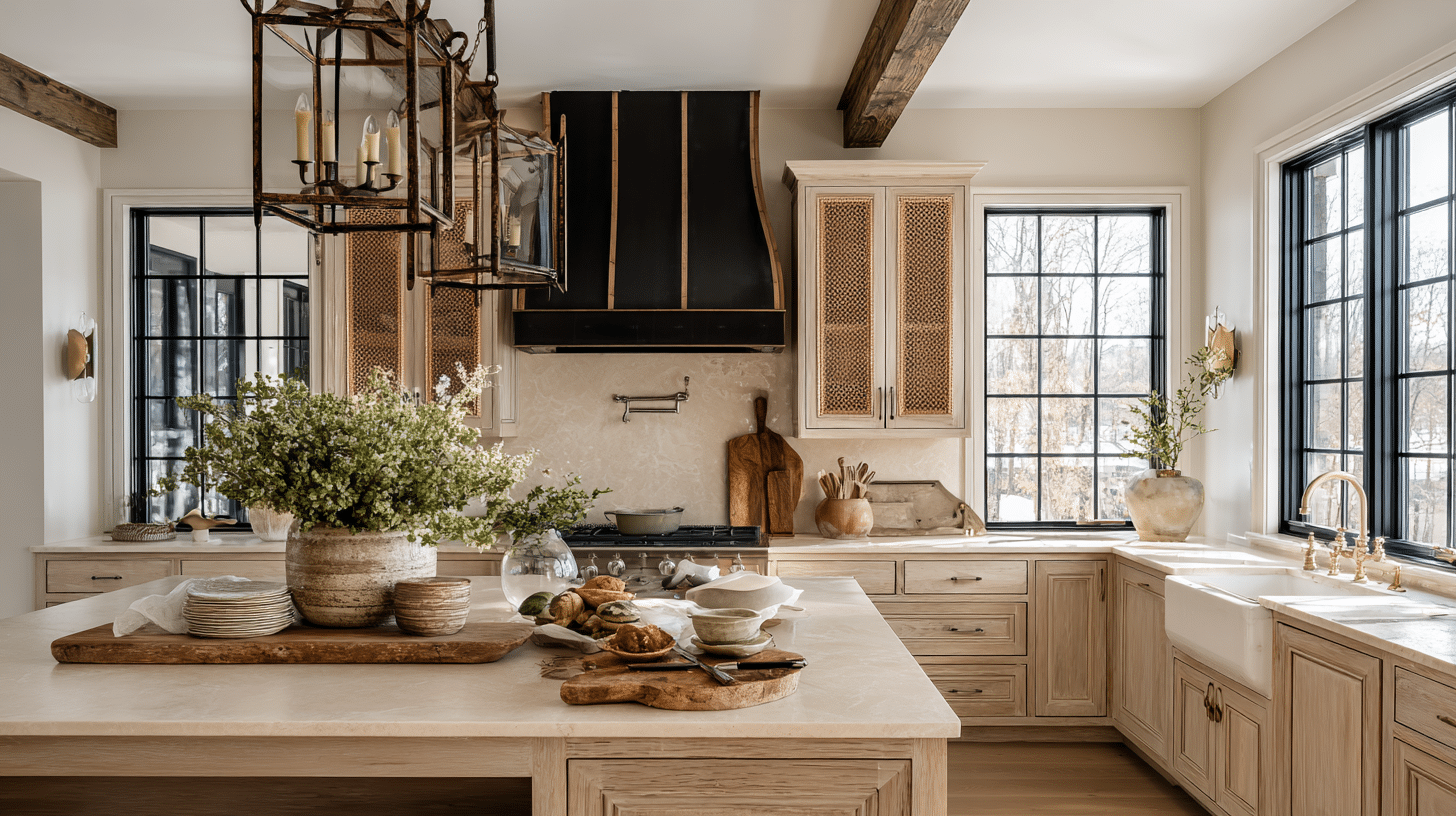 Copper Mesh Cabinet Door